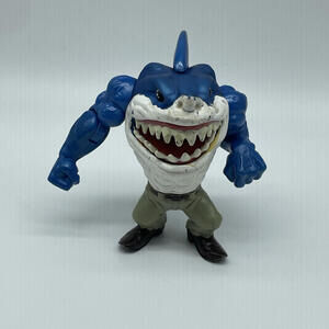Vintage 1994 Street Sharks RIPSTER 6" Figure Grey Pants Variation Wise Designs